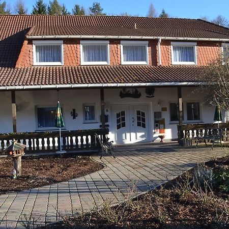 Land-Hotel Am Wald Garni Greiz Buitenkant foto